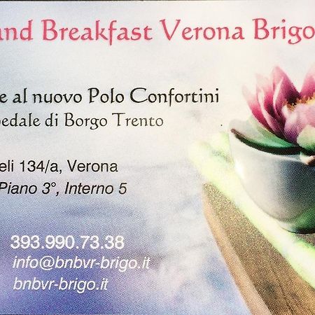 Bed And Breakfast Verona Brigo Exteriér fotografie